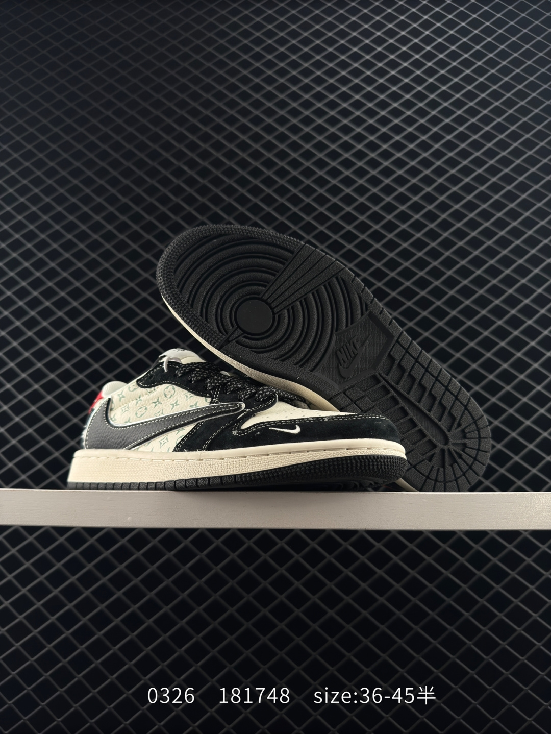 Travis Scott x Air Jordan 1 ” Reverse Mocha “